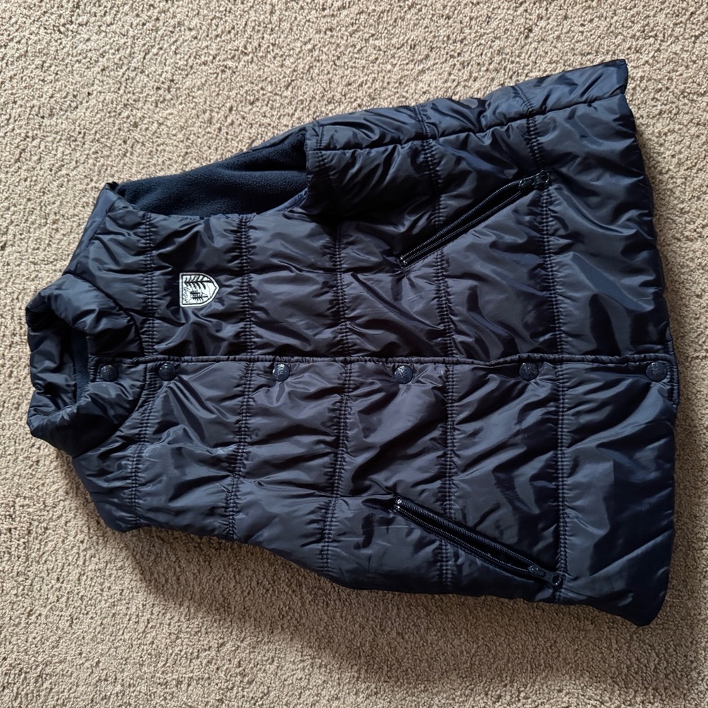 American Eagle Outfitters Puffer Vest Large Navy
